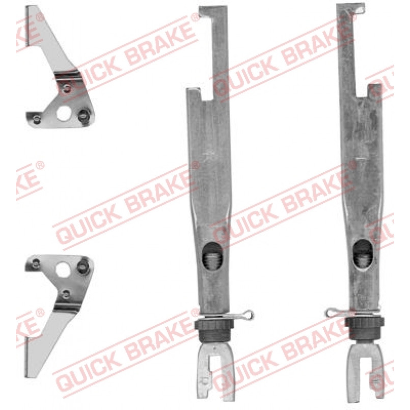 102 53 005 QUICK BRAKE Трещітка колодок ручника Dacia Logan/Renault Clio/Laguna 88- (к-кт)
