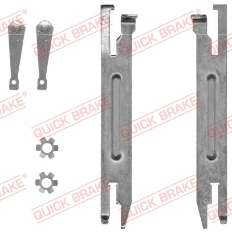 105 53 004 QUICK BRAKE Механизм разводки колодок ручника Skoda Octavia I/VW Caddy II 95- (к-кт)