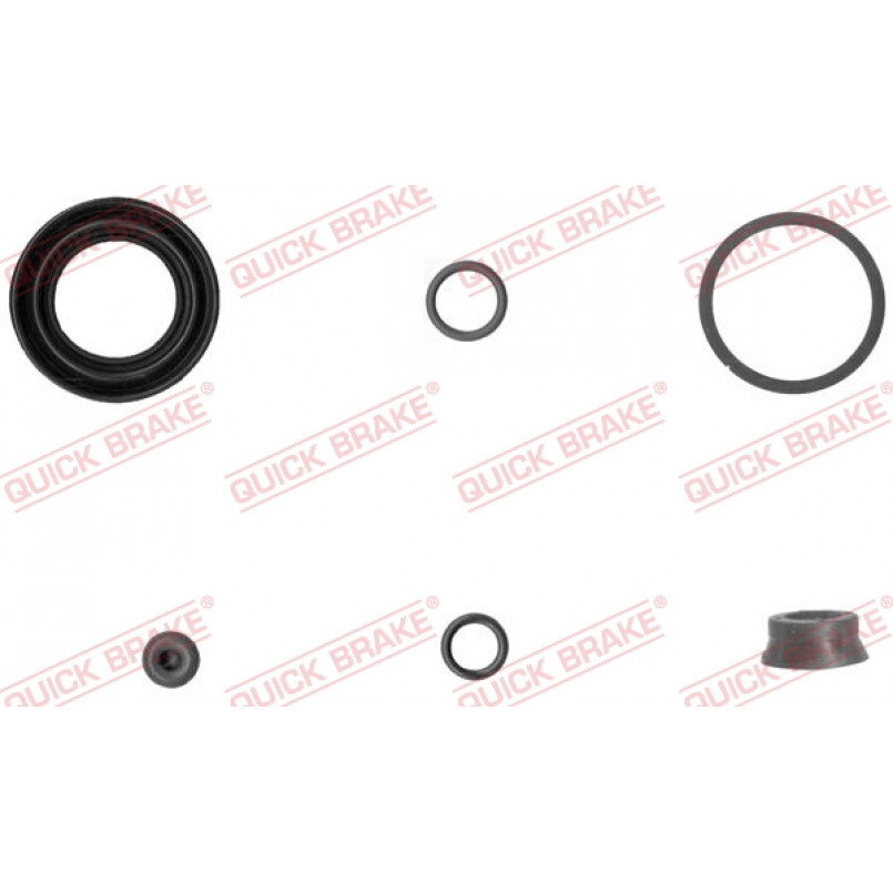 Ремкомплект супорта (заднього) Renault Megane 01- (d=34mm) (Lucas) 114-0020