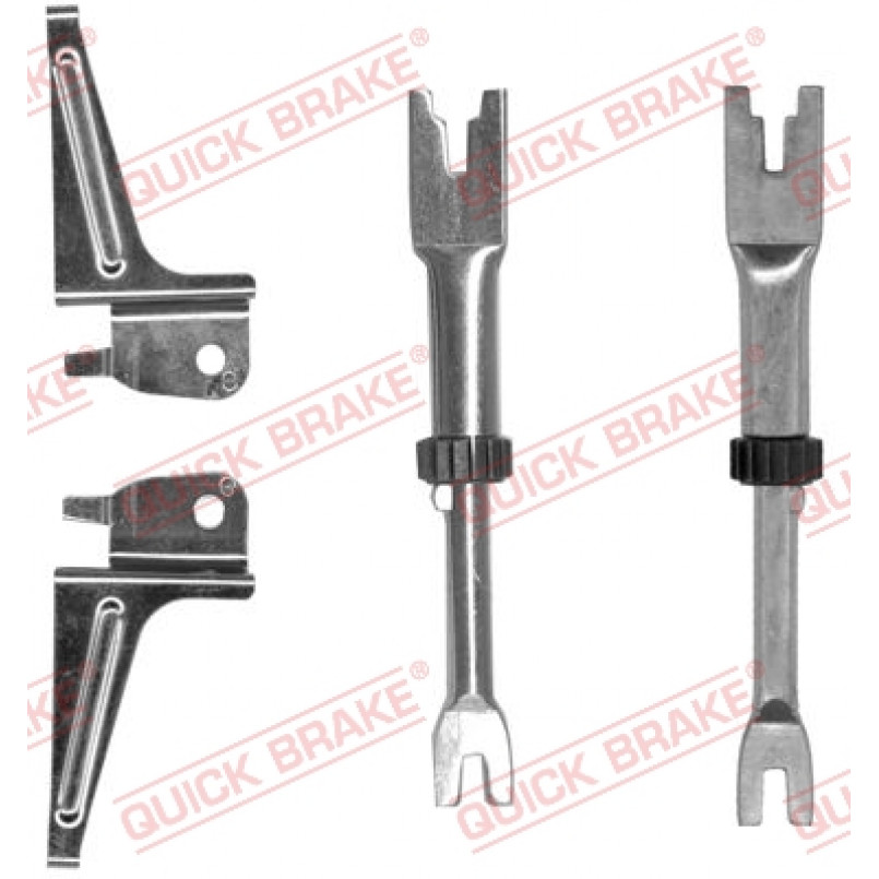 102 53 006 QUICK BRAKE Трещітка колодок ручника Citroen Jumper/Fiat Ducato/Renault Master 80-02 (к-к