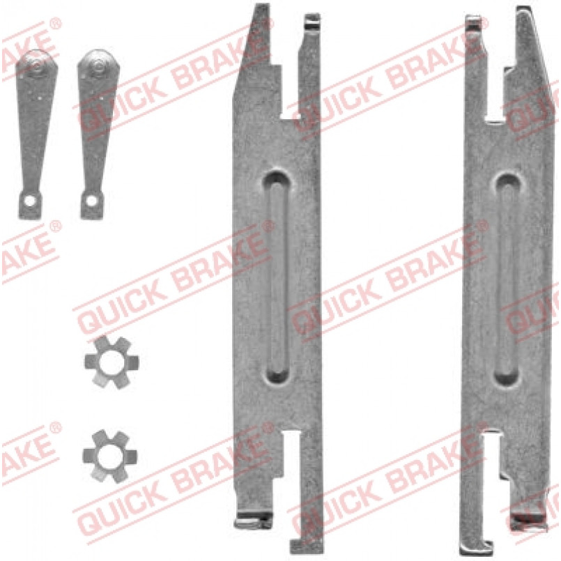 105 53 003 QUICK BRAKE Механизм разводки колодок ручника Audi 100/VW Caddy II 76-04 (к-кт)