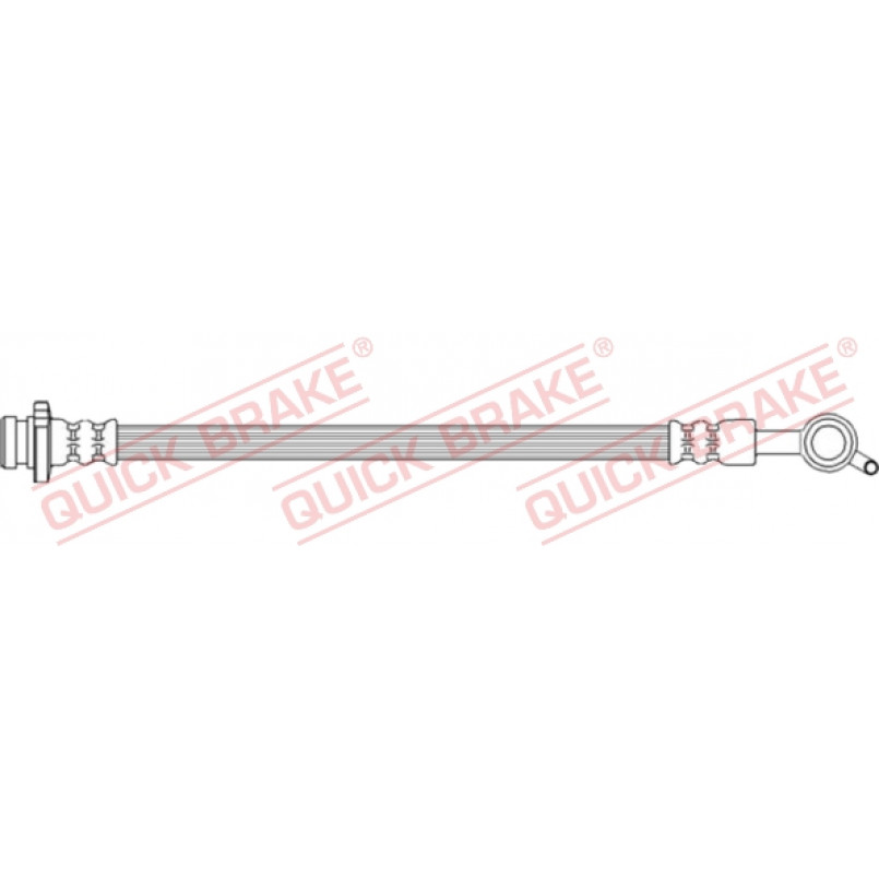 58.022 QUICK BRAKE Шланг гальмівний