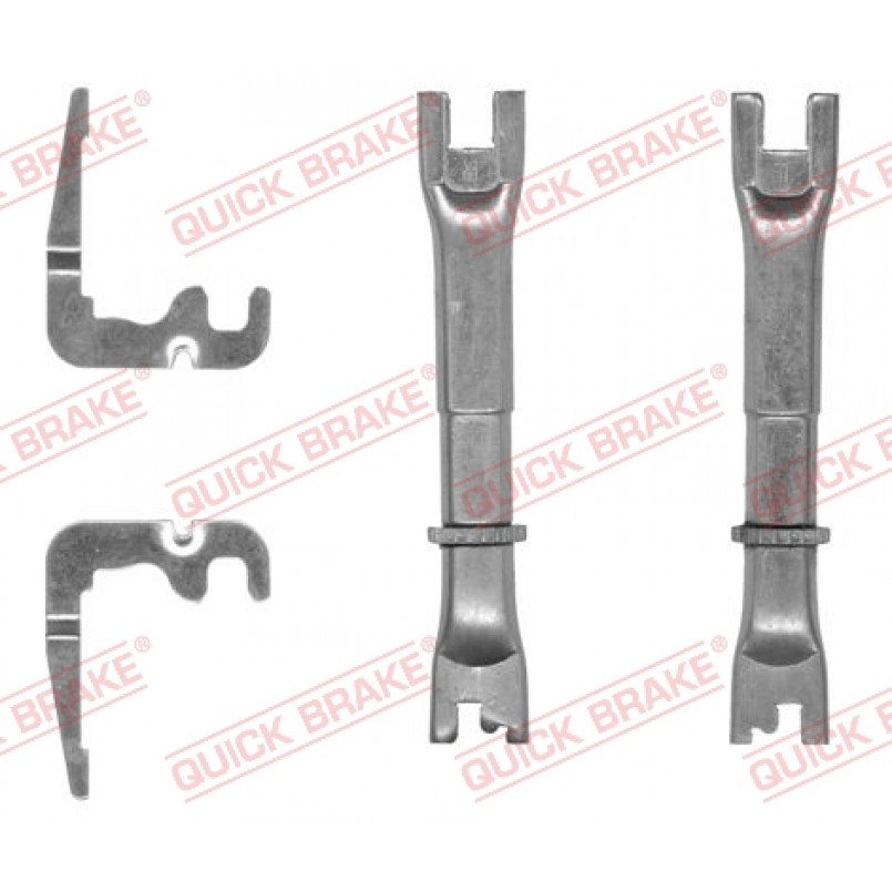 101 53 005 QUICK BRAKE Трещітка колодок ручника Ford Transit/Transit Tourneo 00-14 (к-кт.)