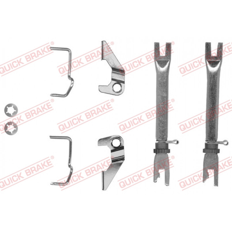 102 53 004 QUICK BRAKE Трещітка колодок ручника Chevrolet Aveo/Daewoo Lanos/Opel Astra F 79- (к-кт)