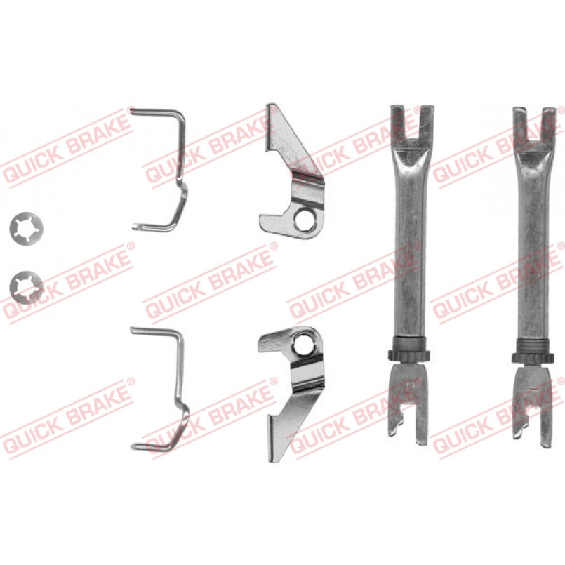 102 53 014 QUICK BRAKE Тріскачка колодок ручника Daewoo Matiz 0.8/1.0 98- (к-кт)