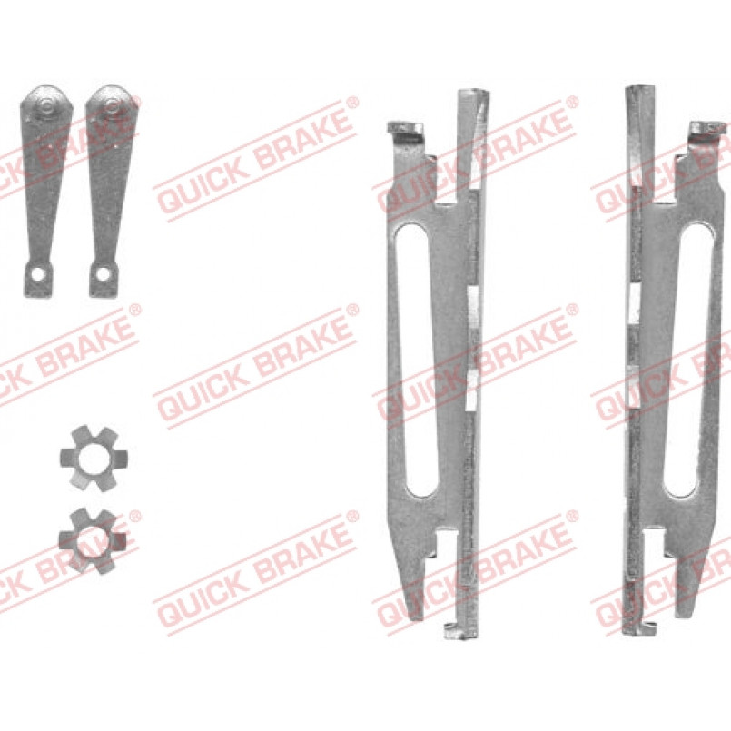 105 53 001 QUICK BRAKE Механізм розводки колодок ручника Audi 80/VW Golf II/Passat/Polo 73-05 (к-кт)