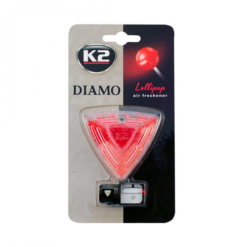 я_K2 DIAMO MIX освіжувач повітря у формі діаманту ( різні запахи) NEW х12