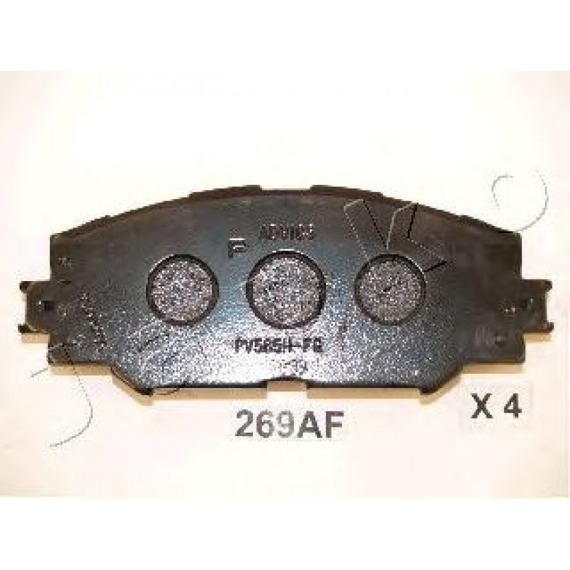 50269 JAPKO-Колодки гальмівні дискові