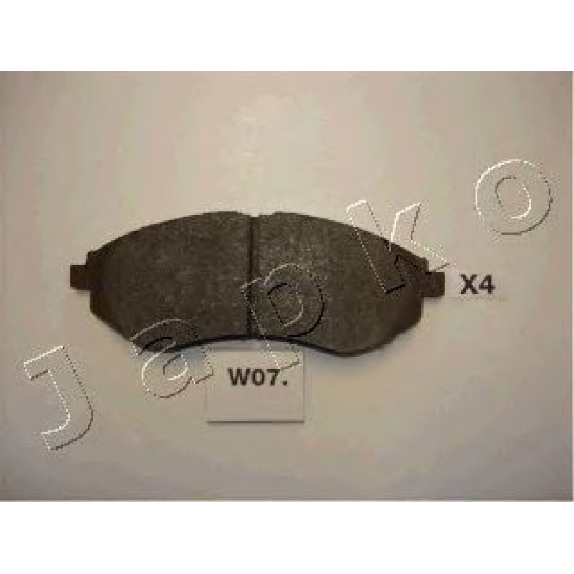 50W07 JAPKO-Колодки гальмівні дискові