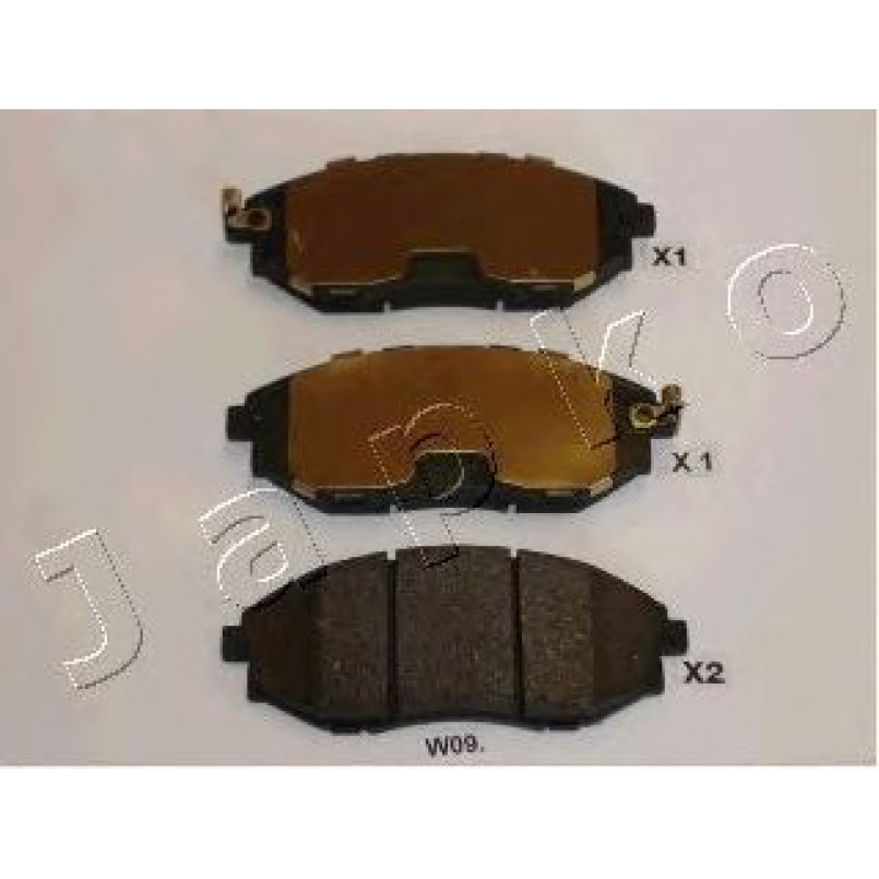 50W09 JAPKO-Колодки гальмівні передні