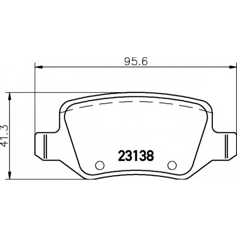 2313803 TEXTAR Гальмівні колодки до дисків