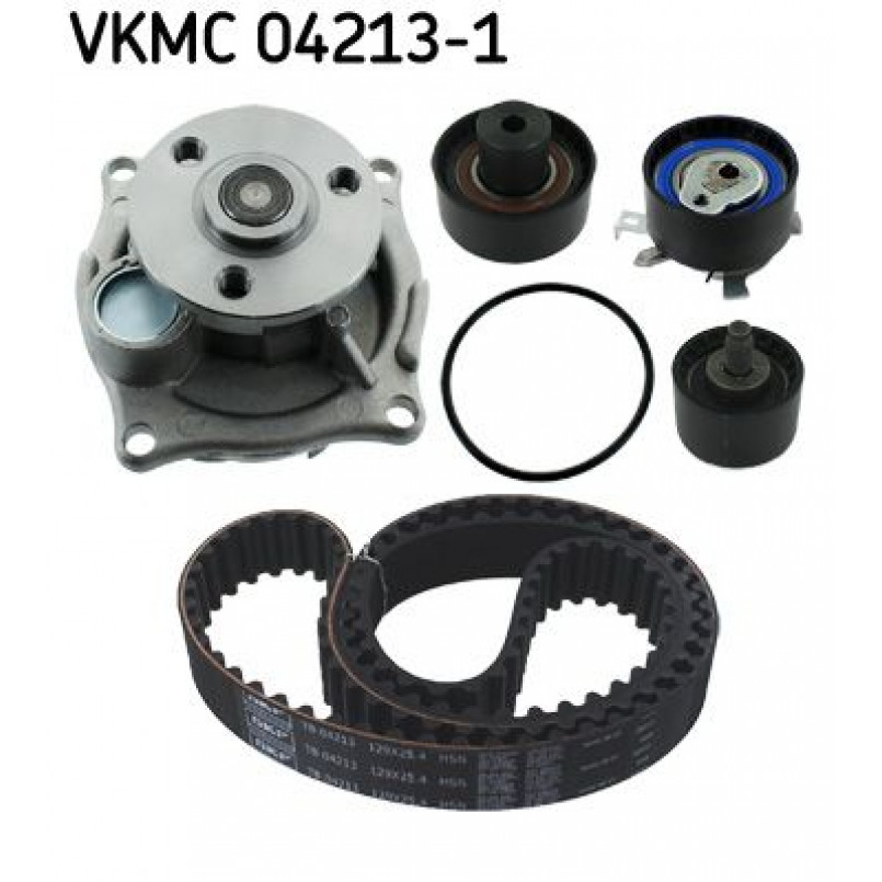 VKMC 04213-1 SKF - Насос охолоджуючої рідини + комплект зубчатого ремня