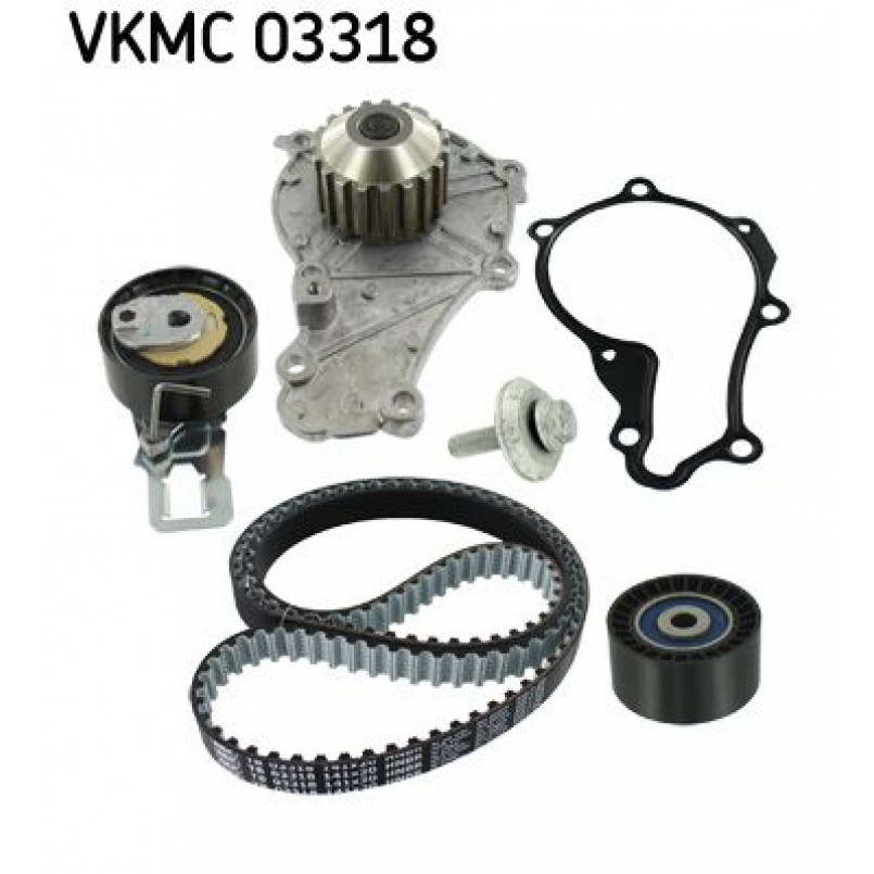 VKMC 03318 SKF - Насос охолоджуючої рідини + комплект зубчатого ремня