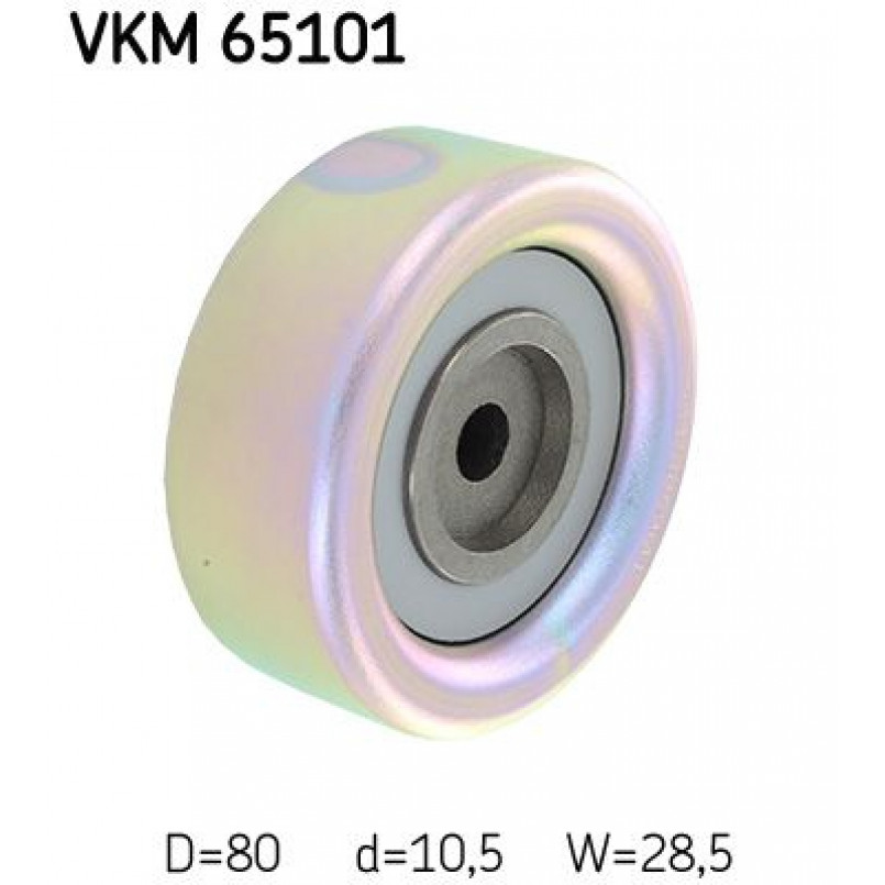 VKM 65101 SKF Обводний ролик