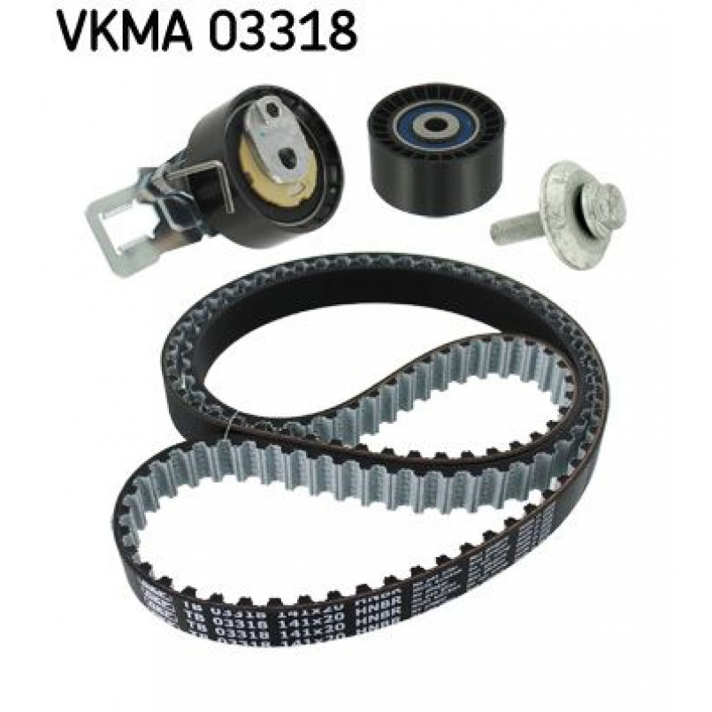 VKMA 03318 SKF Комплект ГРМ (ремінь + ролик)