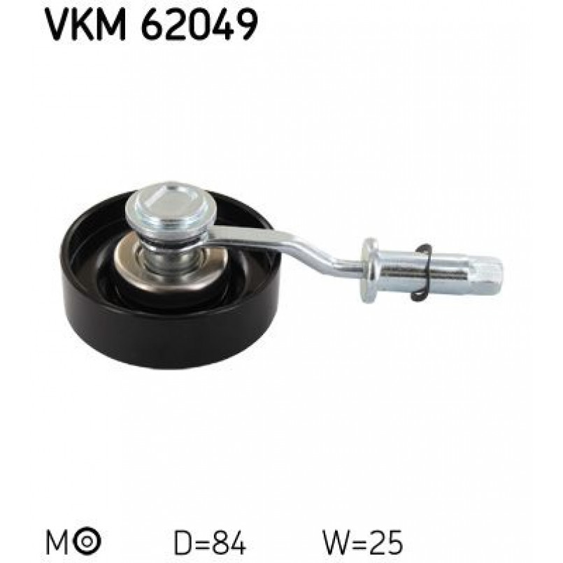 VKM 62049 SKF Ролик модуля натягувача ременя
