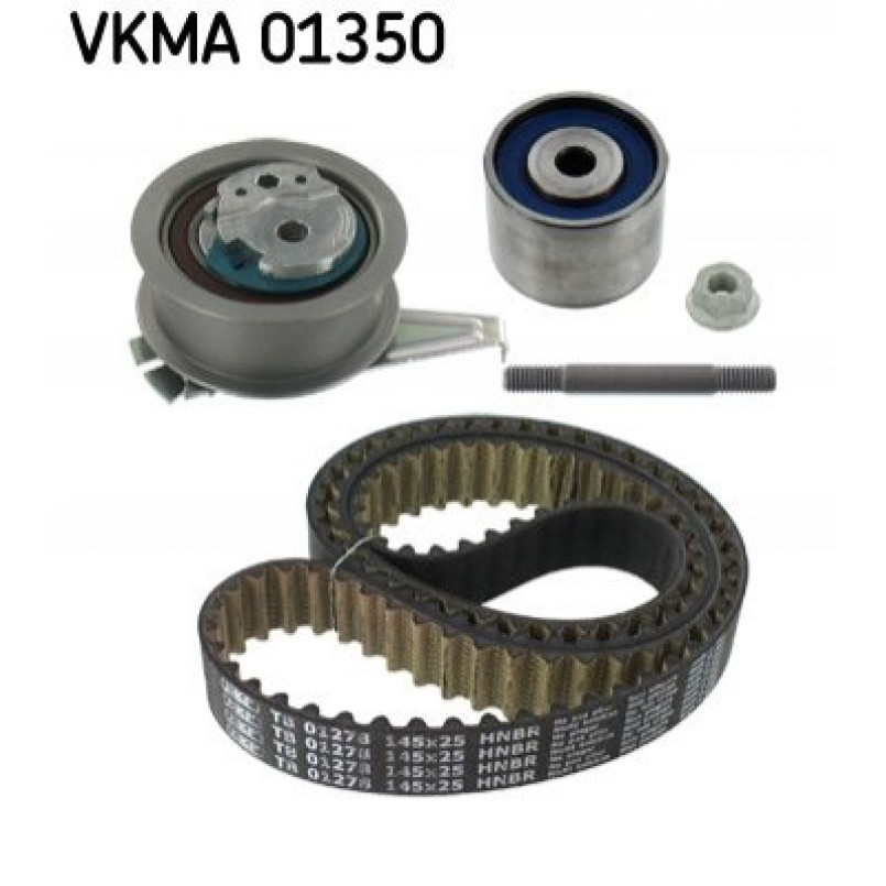 VKMA 01350 SKF Комплект (ремінь+ролики)