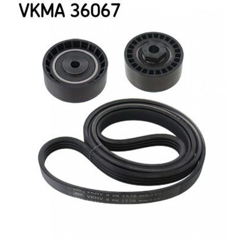 VKMA 36067 SKF Комплект доріжкового ремня