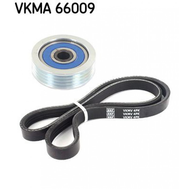 VKMA 66009 SKF Комплект поликлинових ременів (з роликами)