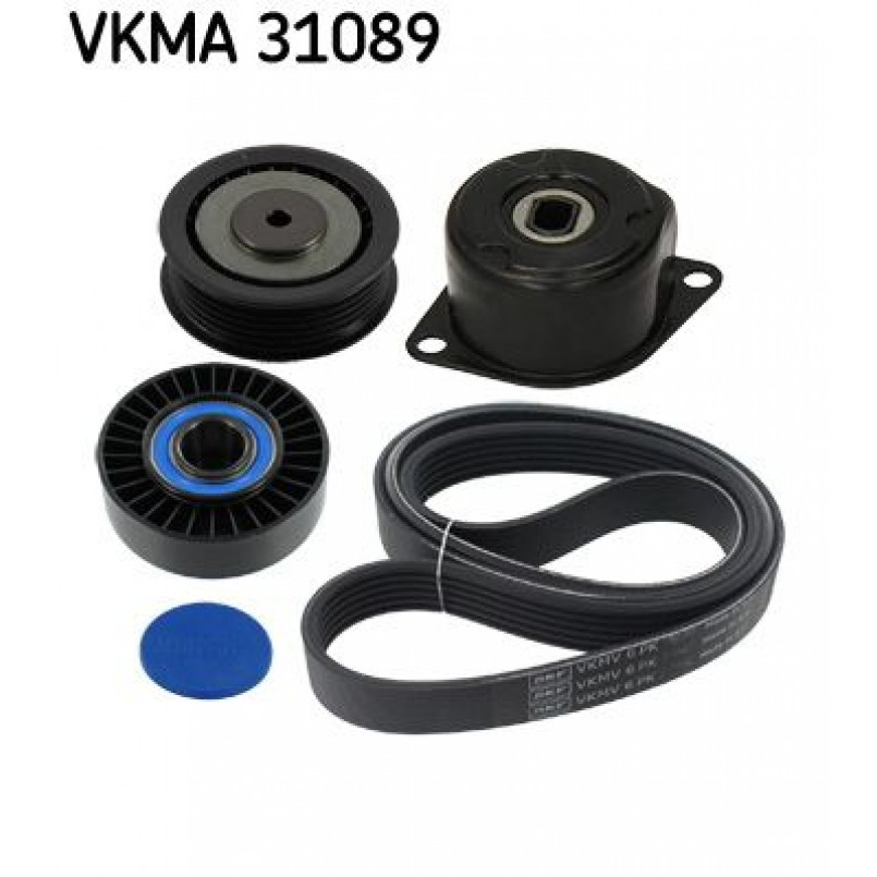 VKMA 31089 SKF Комплект доріжкових пасків