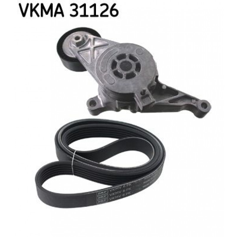 VKMA 31126 SKF Комплект доріжкового ремня