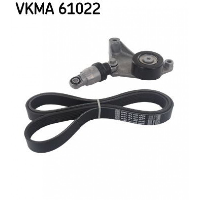 VKMA 61022 SKF Комплект доріжкового ремня (ролик, ремінь)