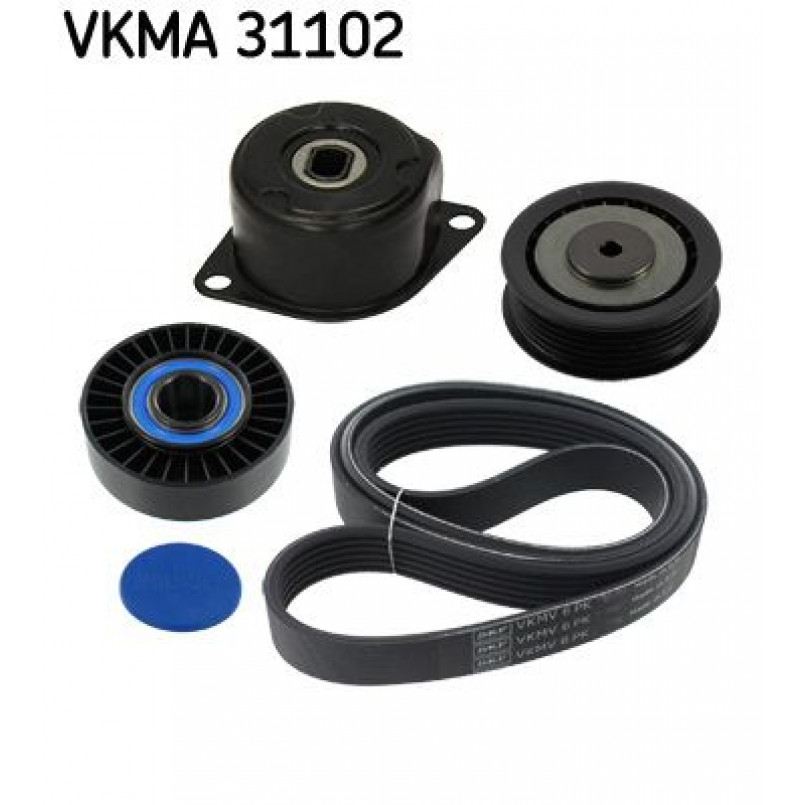 VKMA 31102 SKF Комплект доріжкових пасків