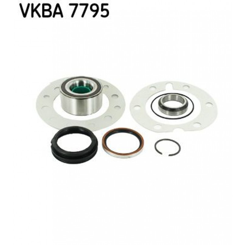 VKBA 7795 SKF Підшипник кульковий d>30
