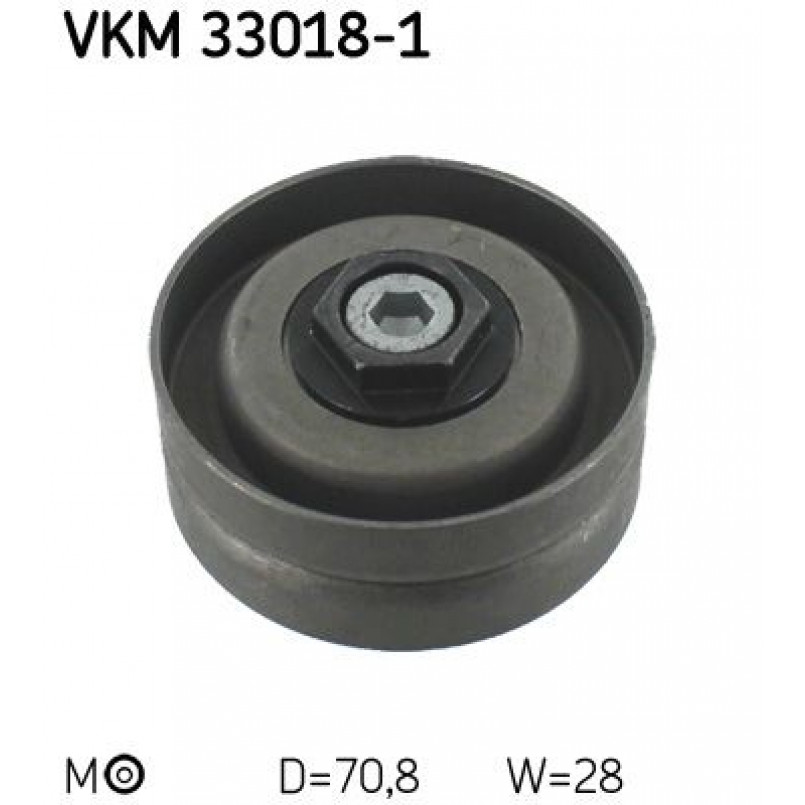 VKM 33018-1 SKF Ролик модуля натягувача ременя
