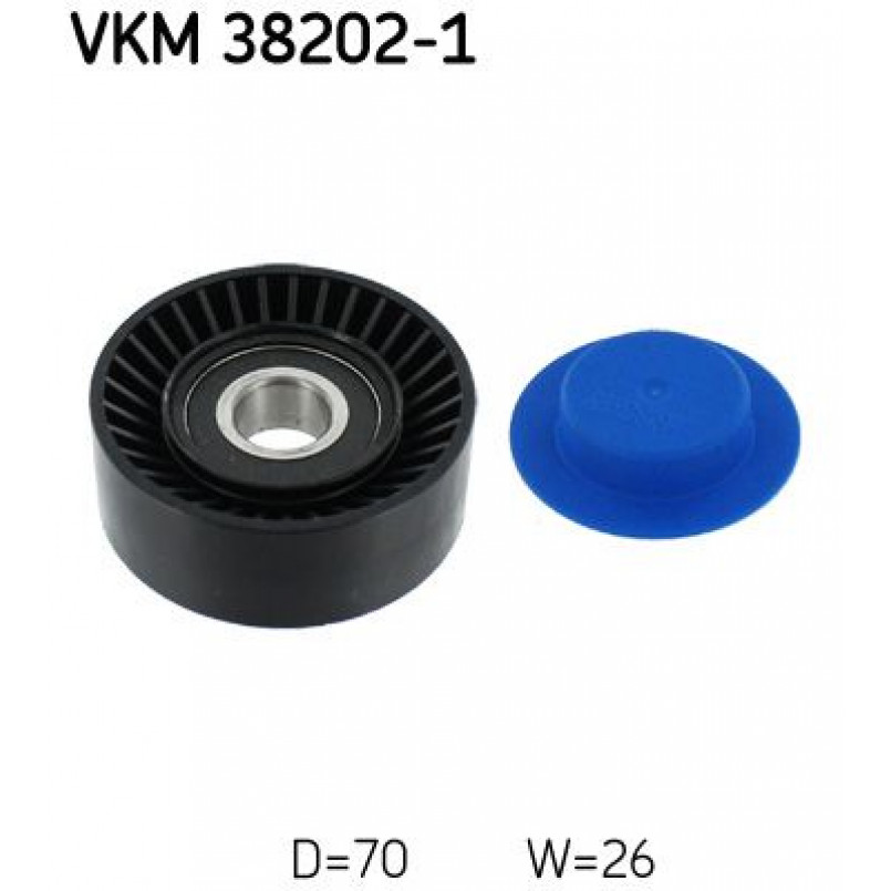 VKM 38202-1 SKF Ролик модуля натягувача ременя