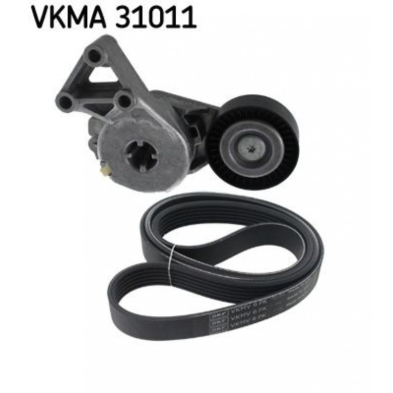 VKMA 31011 SKF Комплект доріжкового ремня (ролик, ремінь)