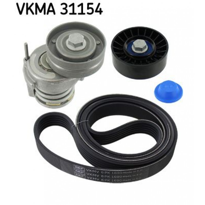 VKMA 31154 SKF Комплект доріжкового ремня