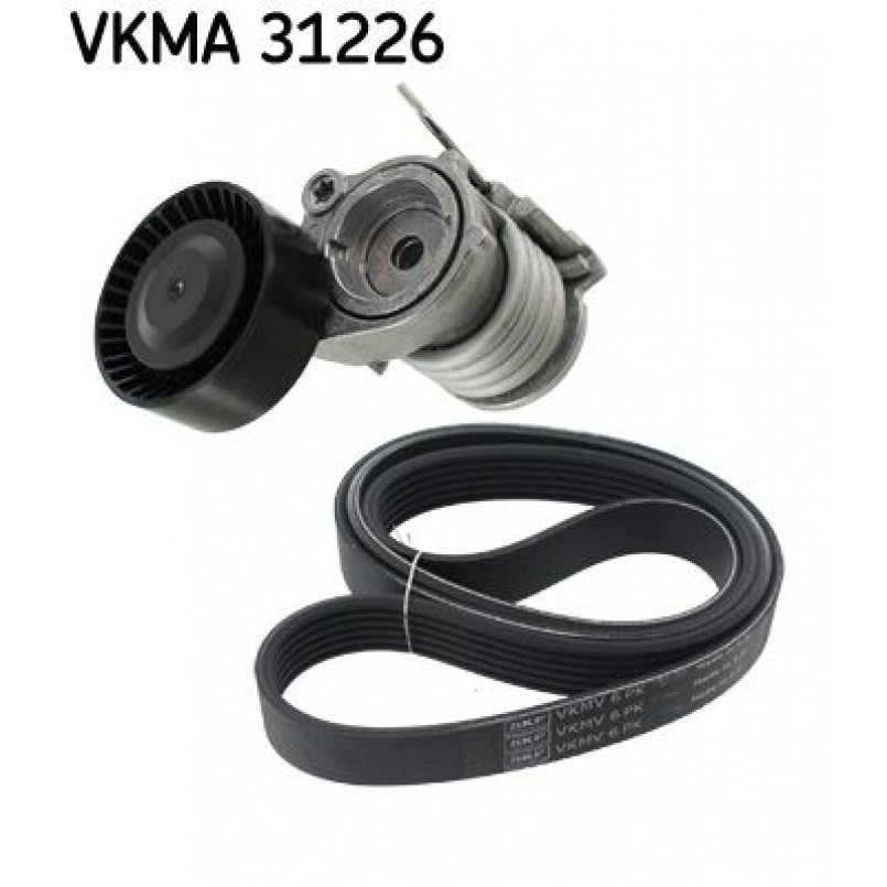 VKMA 31226 SKF Комплект доріжкового ремня (ролик, ремінь)