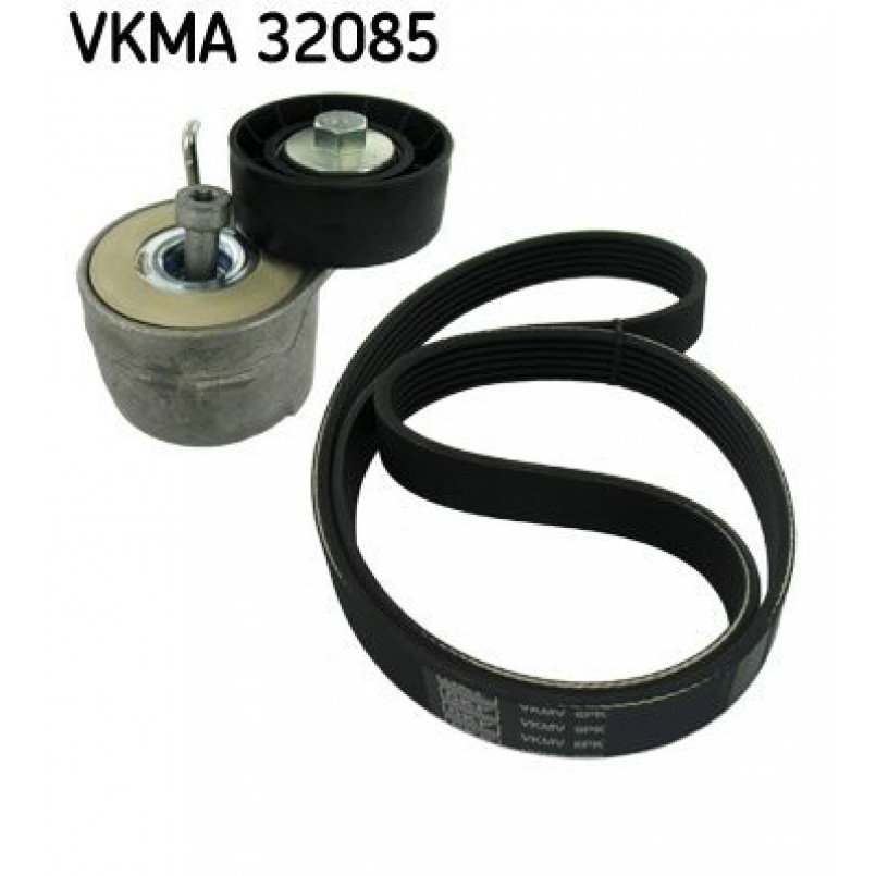 VKMA 32085 SKF Комплект доріжкового ремня (ролик, ремінь)