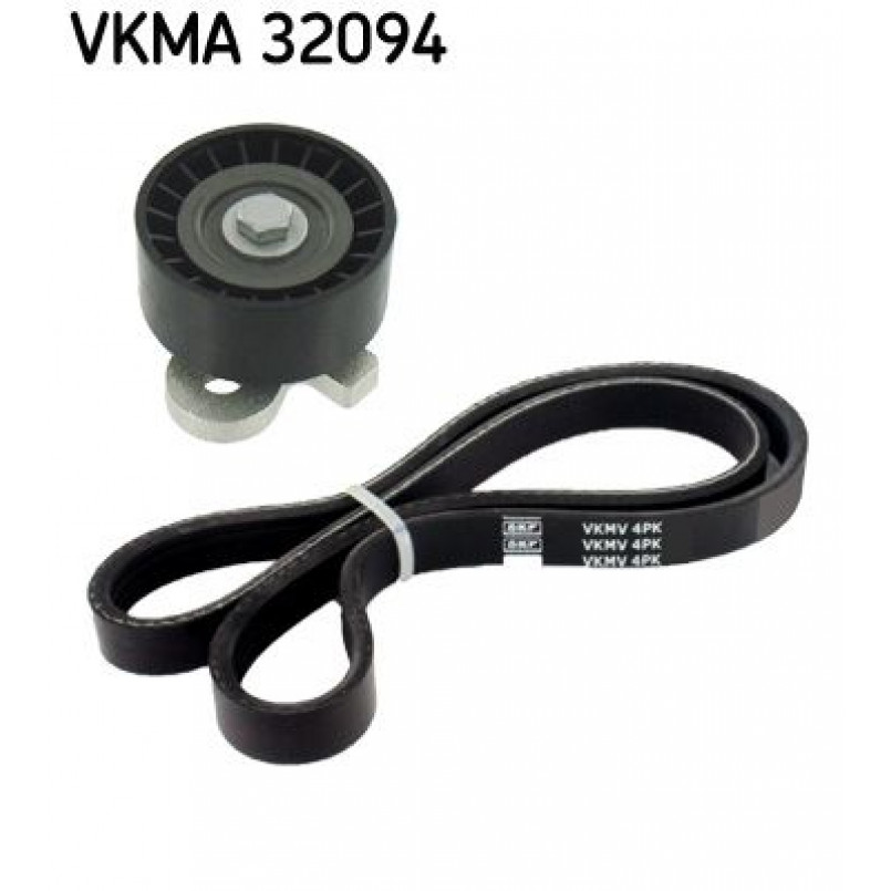 VKMA 32094 SKF Комплект доріжкового ремня (ролик, ремінь)
