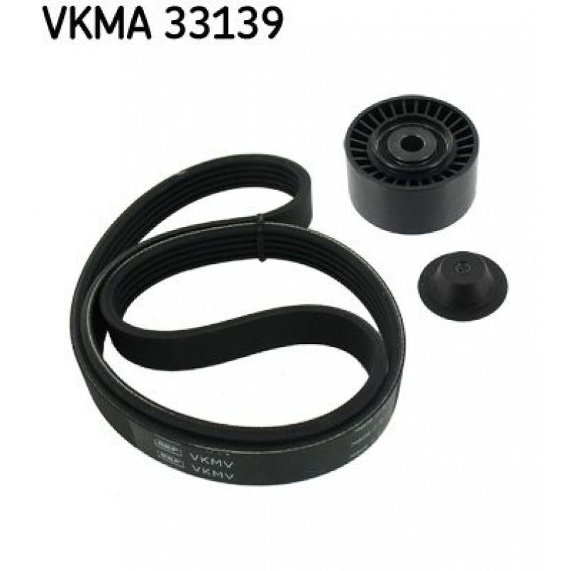 VKMA 33139 SKF Комплект доріжкового ремня (ролик, ремінь)