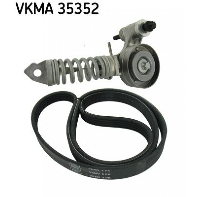 VKMA 35352 SKF Комплект доріжкового ремня (ролик, ремінь)