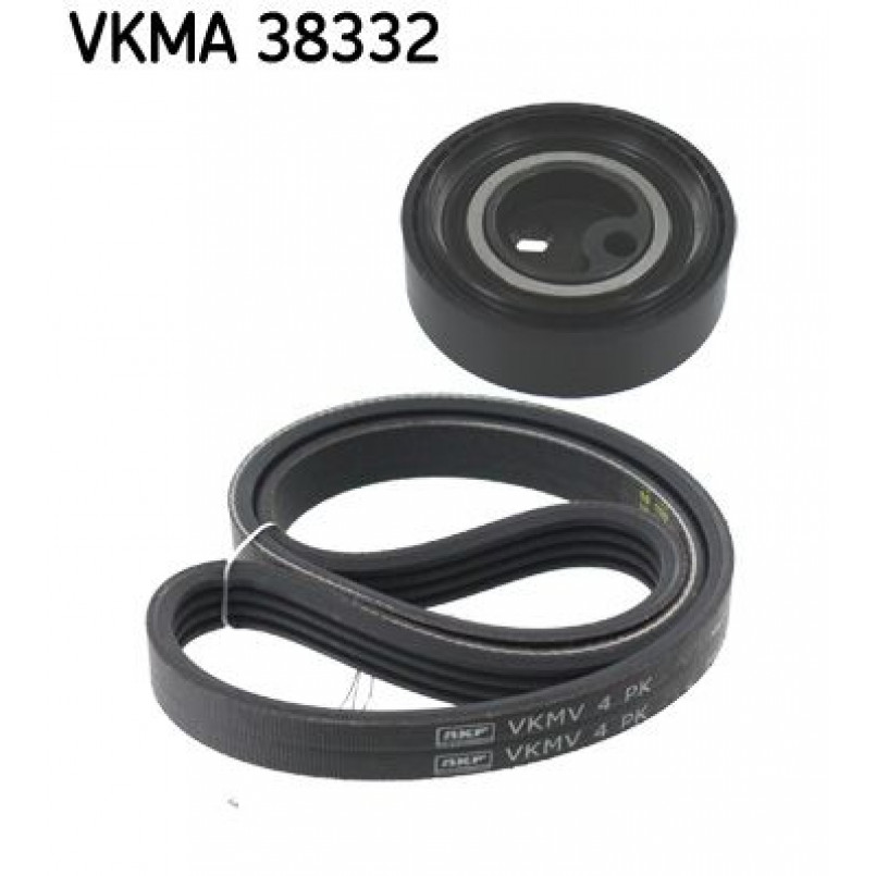 VKMA 38332 SKF Комплект доріжкового ремня (ролик, ремінь)