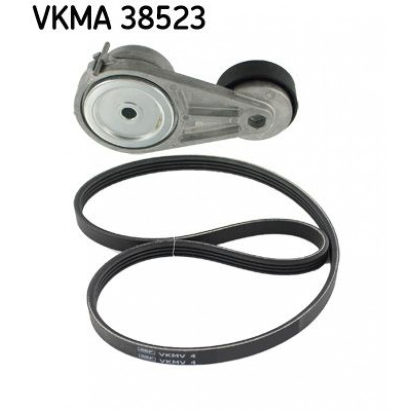 VKMA 38523 SKF Комплект доріжкового ремня (ролик, ремінь)