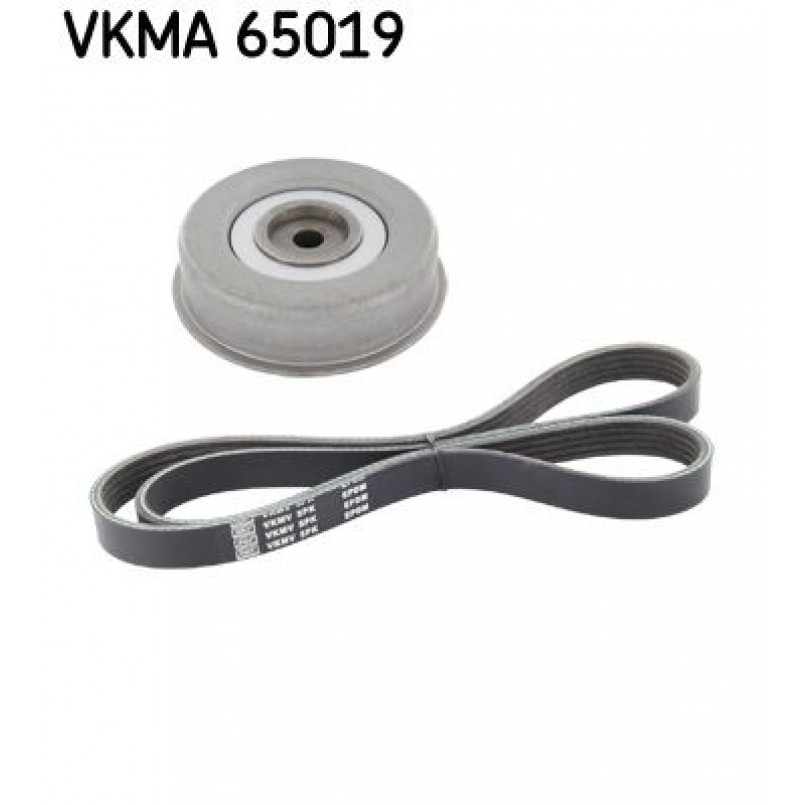 VKMA 65019 SKF Комплект доріжкового ремня (ролик, ремінь)