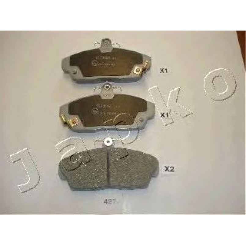 50427 JAPKO Колодки гальмівні дискові передні
