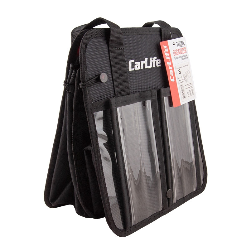 CARLIFE Сумка органайзер (трансформер) S 52х26х28см Тк. PVC 1680 D чорна