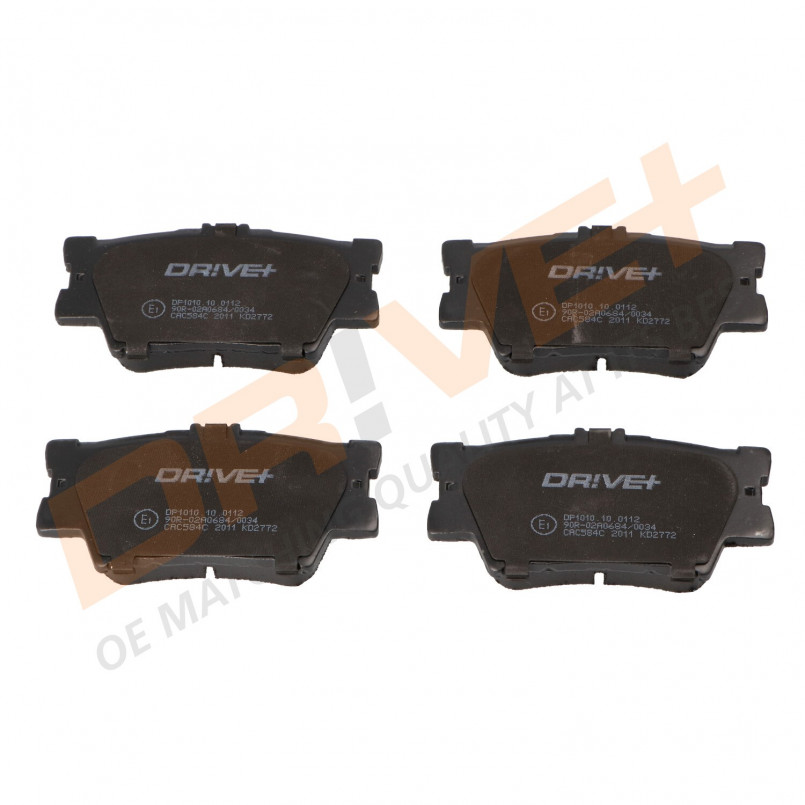 DP1010.10.0112 Drive+ - Гальмівні колодки до дисків