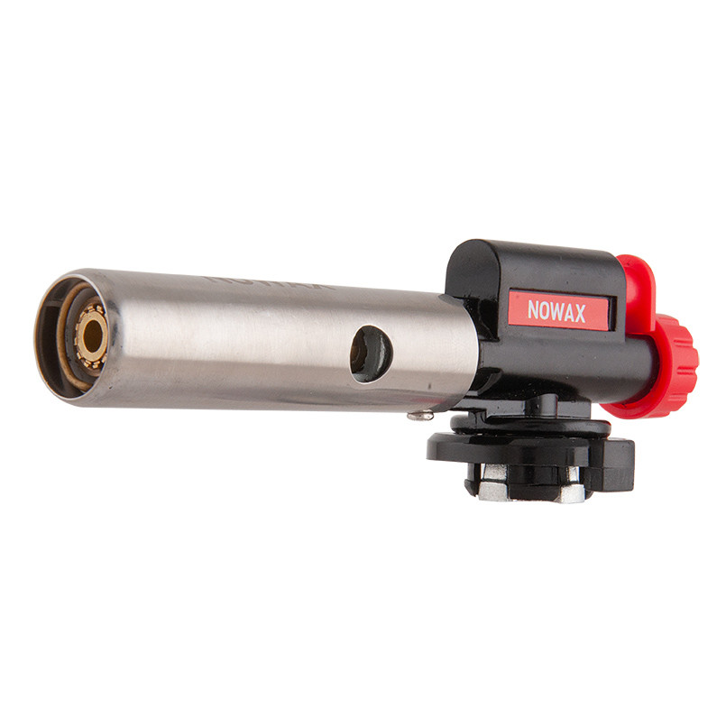 NOWAX Пальник газовий з п'єз. мет. кор, сопло: Ø - 22мм, довж. - 80мм, кер. зах, об.360˚