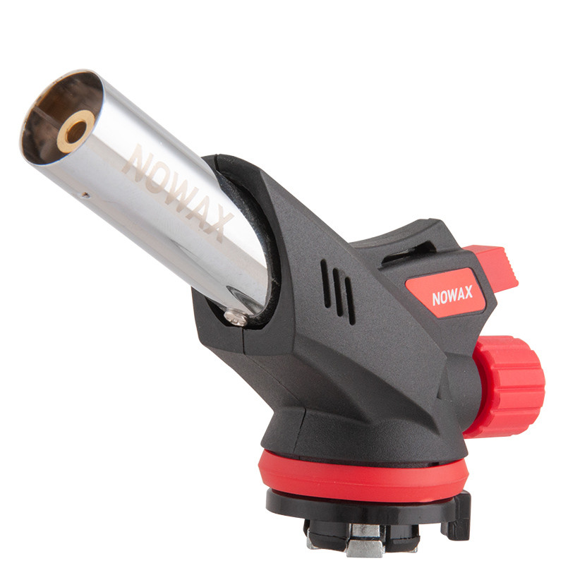 NOWAX Пальник газовий з п'єзопідпалом, сопло: Ø - 20мм, довж. - 61мм, оберт. 360˚,
