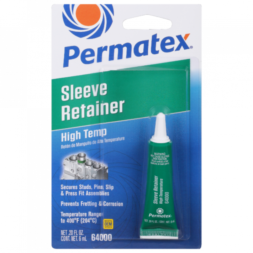 Permatex High Temperature Sleeve Retainer, Анаеробний клей-герметик 6мл
