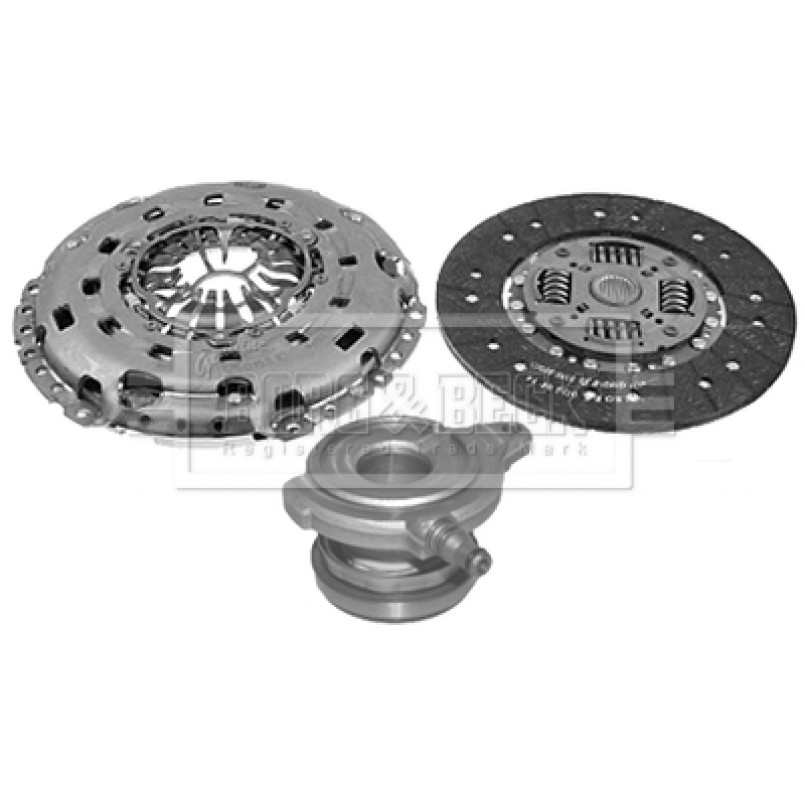 HKT1487 BORG & BECK-Комплект зчеплення