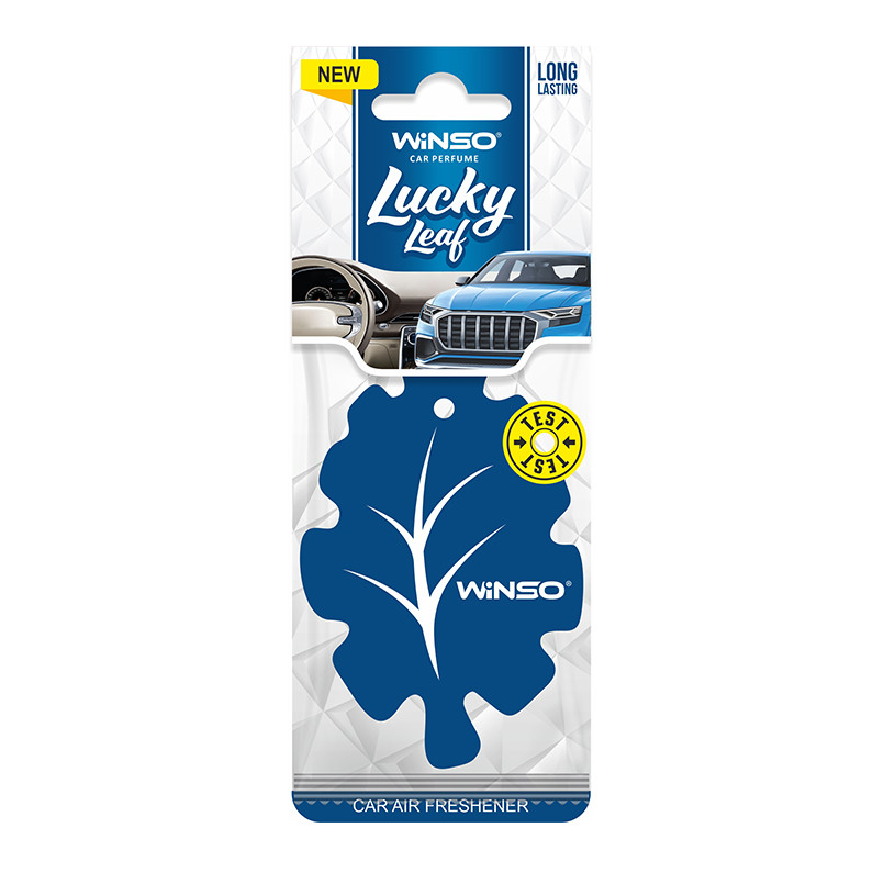 Освіжувач повітря WINSO Lucky Leaf, целюлозний ароматизатор, Car (50шт/ящ.)