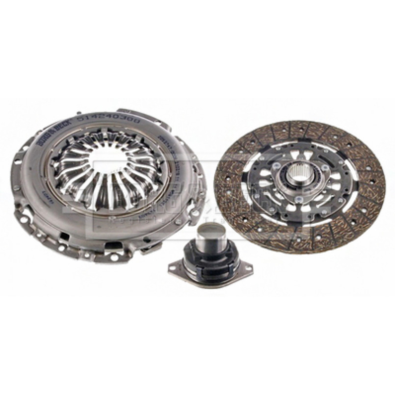 HK2525 BORG & BECK-Комплект зчеплення