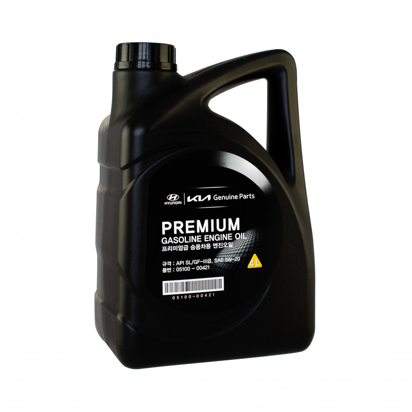 MOBIS Hyundai/KIA Premium Gasoline 5W-20 4L (x4)
